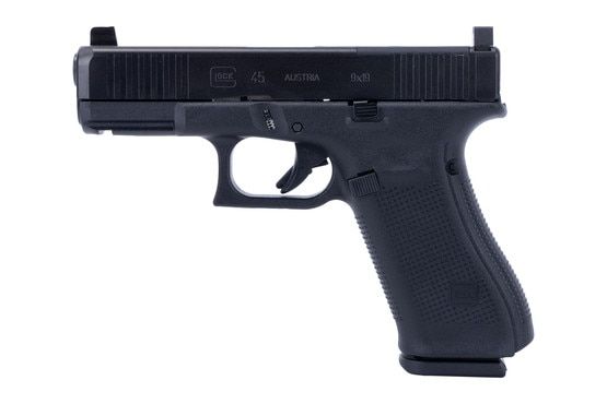 Glock 45 crossover pistol with Trijicon RMR compatible slide.